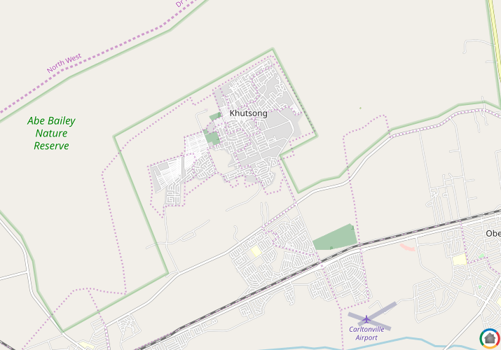 Map location of Khutsong